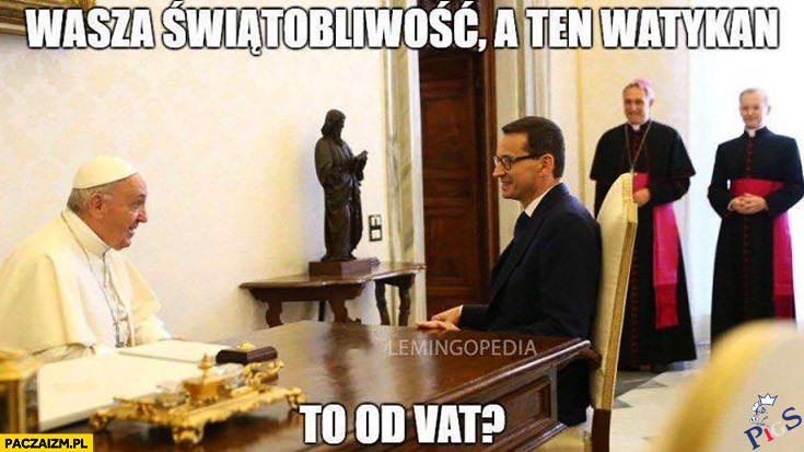 Morawiecki u Papieża Franciszka