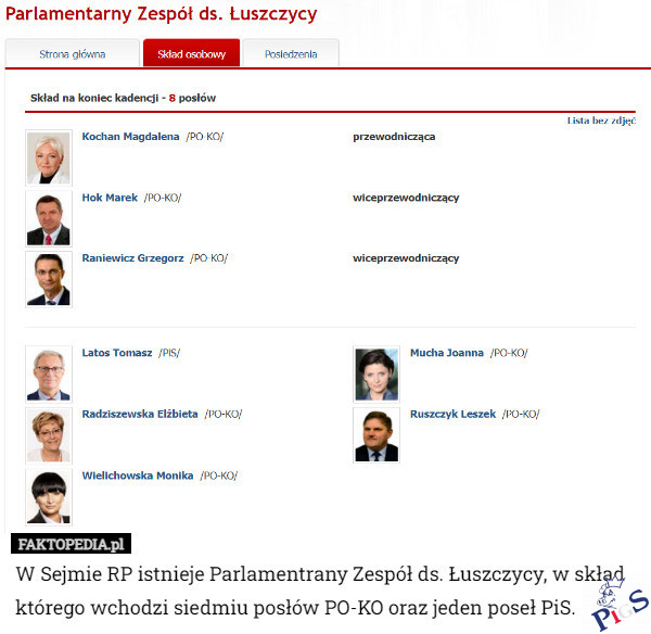 Parlamentarny Zespół ds. Łuszczycy