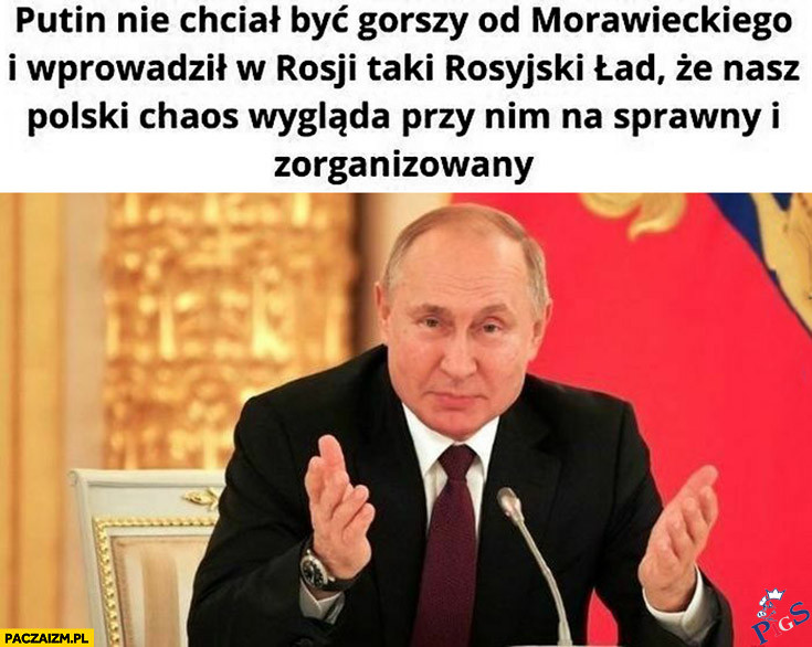 Putin nie chciał być gorszy