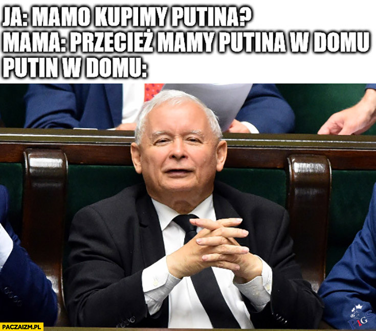 Putin w domu