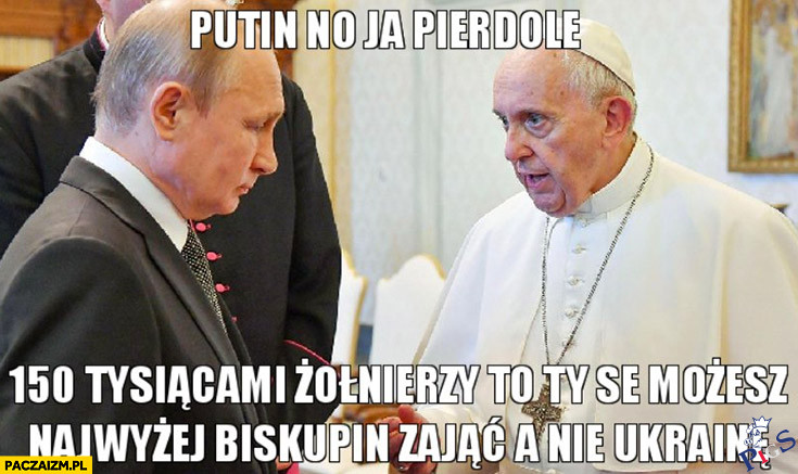 Srogi opieprz od Papieża