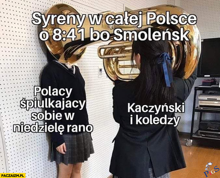 Kaczyński vs. śpiulkujący