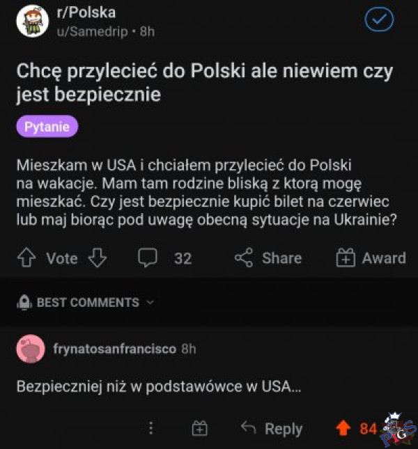 W Polsce bezpiecznie