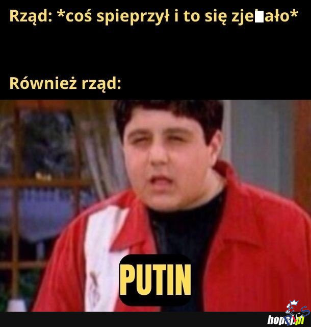 Wymówka na dzisiaj brzmi: Putin