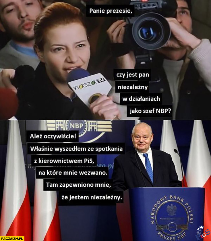 Czy jest pan niezależny?