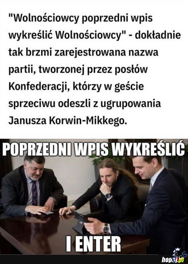 Instrukcje były niejasne – poprzedni wpis wykreślić