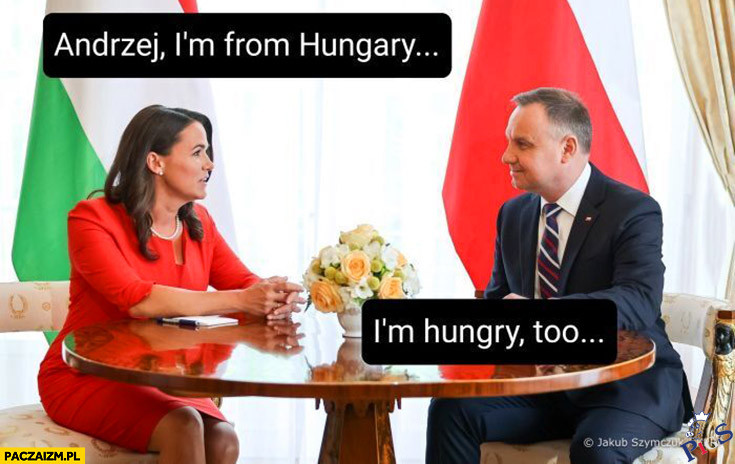 Ja też jestem głodny
