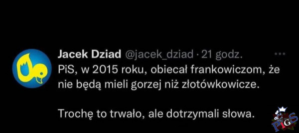 Jedyna zrealizowana obietnica PiS