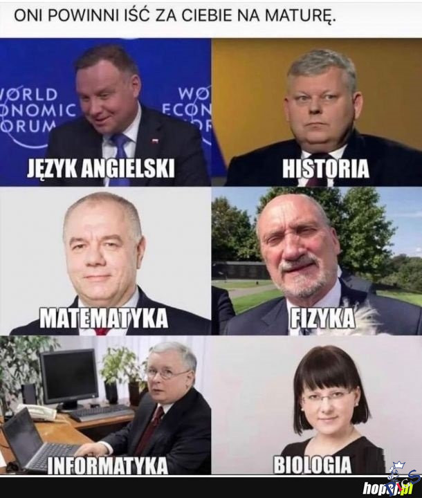 Jesteś dobry jak Kaczyński z informatyki