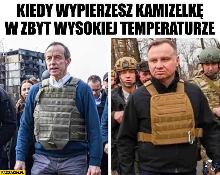 Kiedy wypierzesz kamizelkę