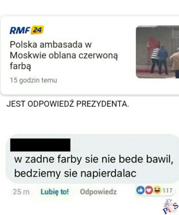 Odpowiedź prezydenta