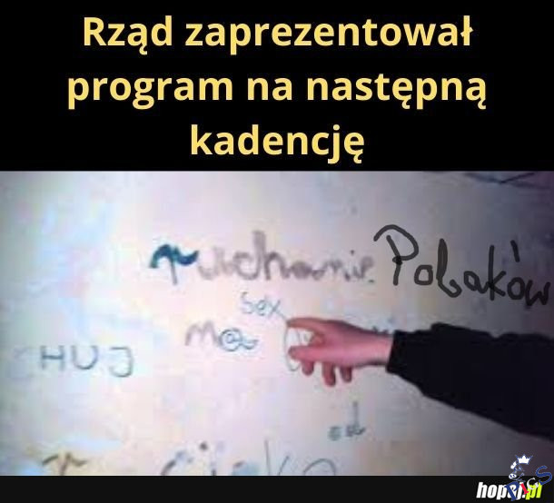 Podoba mi się konsekwencja działania