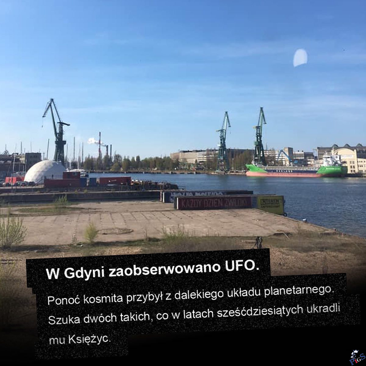 W Gdynii zaobserwowano UFO