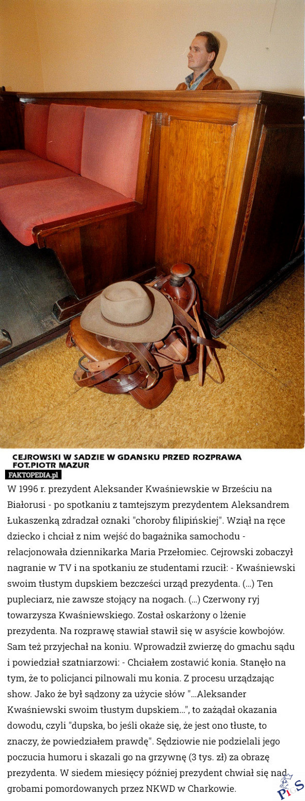 Wysoki Sądzie, żądam okazania dowodu w postaci…