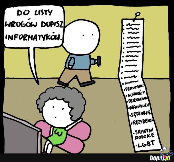 Władza zbudowana na wrogości