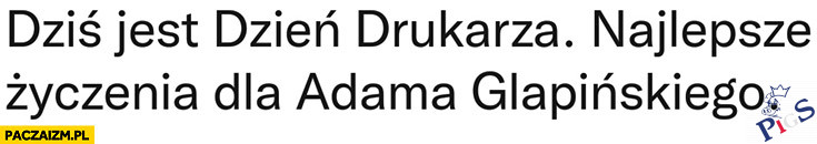 Dzień drukarza
