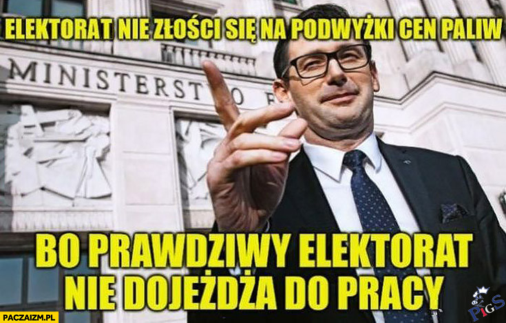 Elektorat PiSu nie dojeżdża do pracy