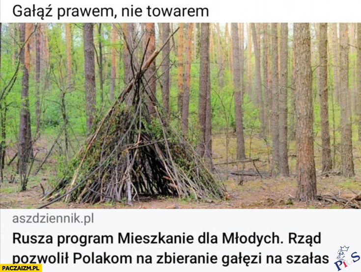 Gałąź prawem, nie towarem