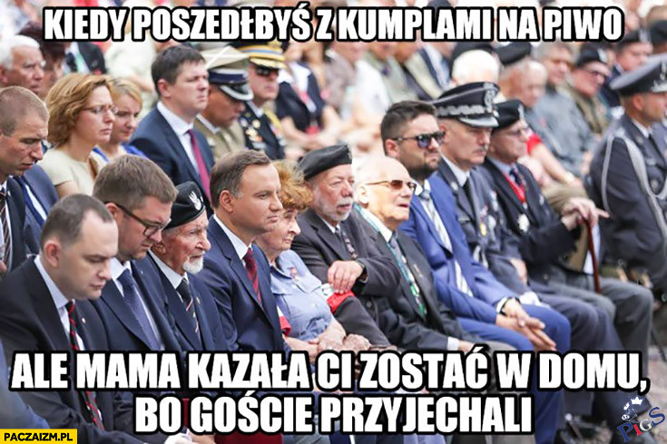 Kiedy poszedłbyś z kumplami na piwo