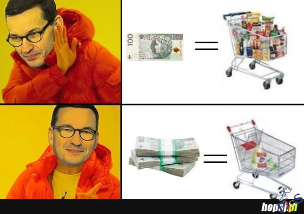 Obiecał więcej pieniędzy ale nie obiecał, że będzie można za nie więcej kupić