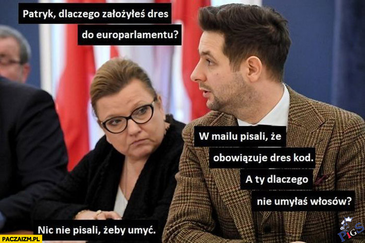 W mailu pisali