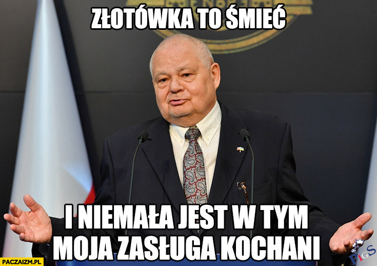 Złotówka to śmieć
