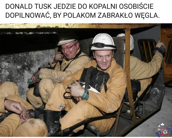 Donald Tusk jedzie do kopalni