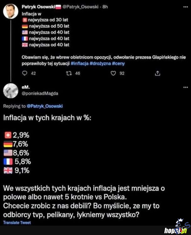 Każdą statystykę idzie przedstawić tak, żeby przemawiała na korzyść prezentującego
