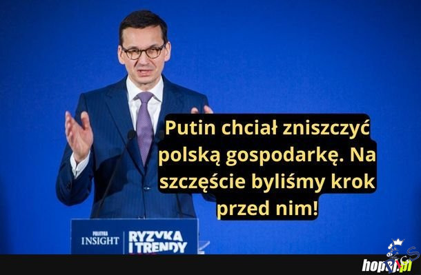 Krok przed Putinem, dwa kroki przed Niemcami