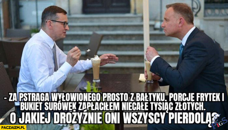 O jakiej drożyźnie oni pierdolą?