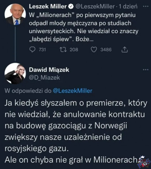 On chyba nie grał