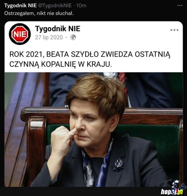 Ostatnia czynna kopalnia