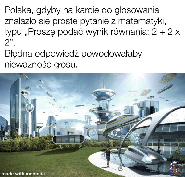 Polska gdyby na karcie do głosowania