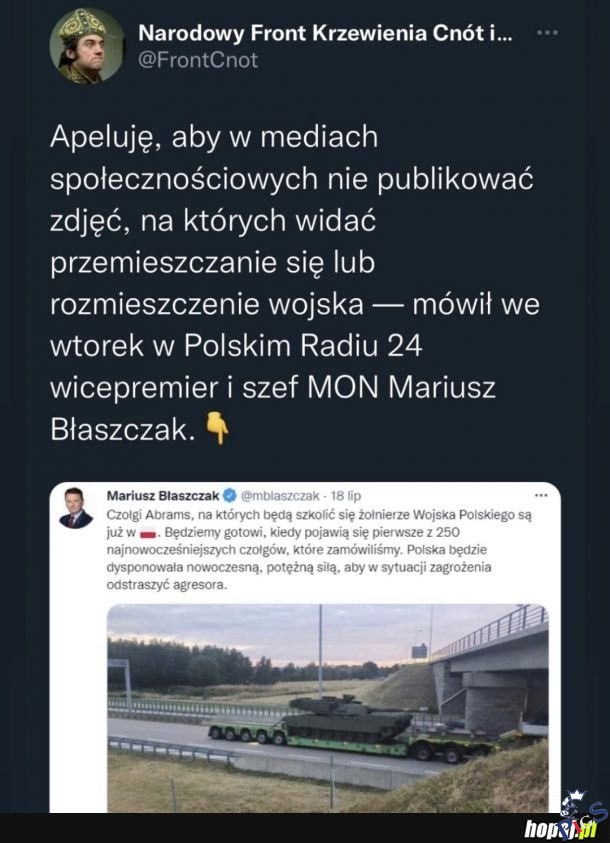 Sam świeci przykładem