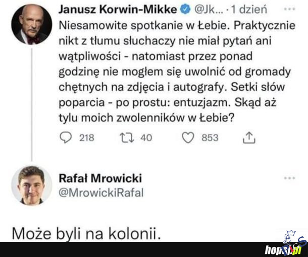 Skąd aż tylu zwolenników?