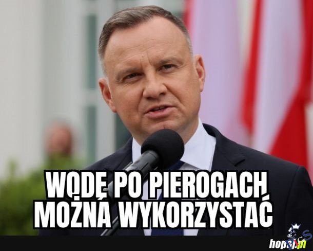 Wodę po pierogach można wykorzystać