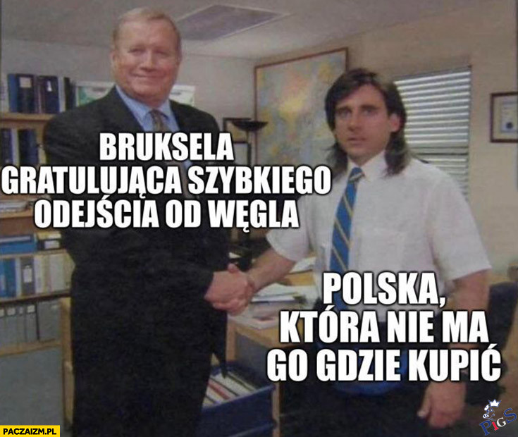 Bruksela gratlująca szybkiego odejścia od węgla
