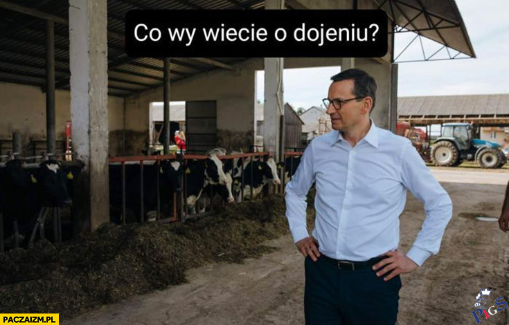 Co wy wiecie o dojeniu?