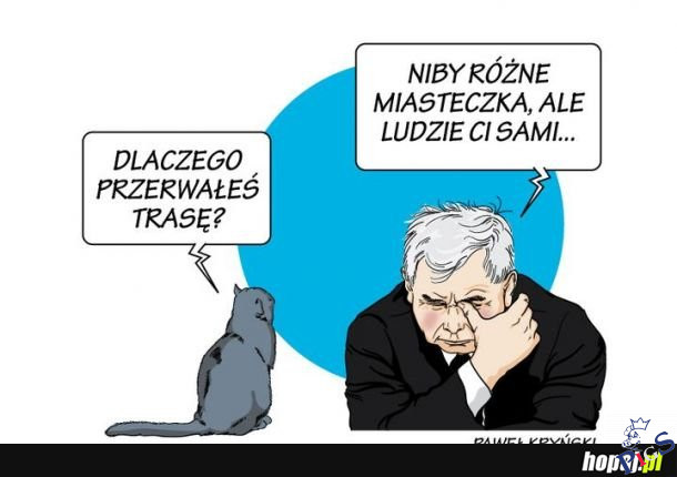 Dlaczego przerwałeś trasę?