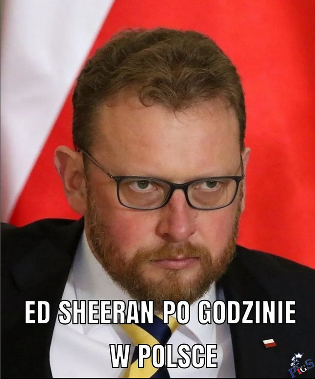 Ed Sheeran po godzinie w Polsce