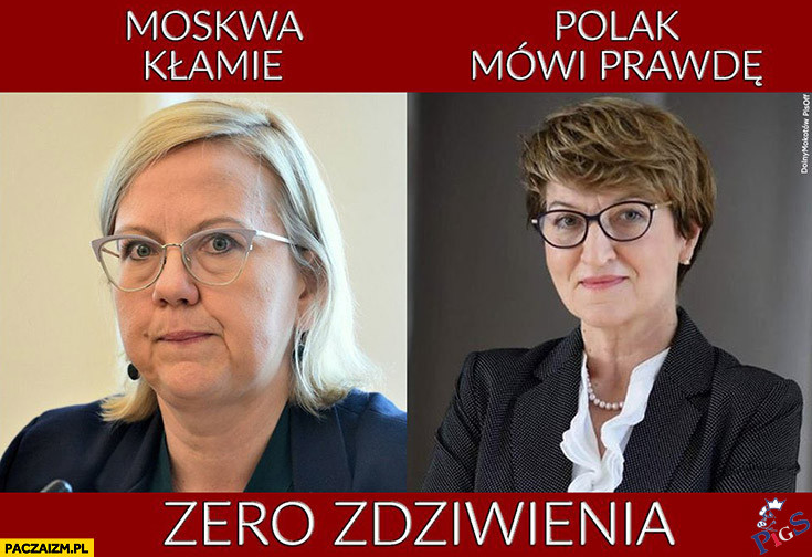 Moskwa kłamie