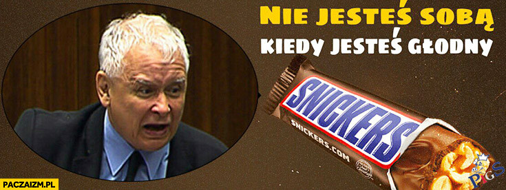 Nie jesteś sobą, kiedy jesteś głodny
