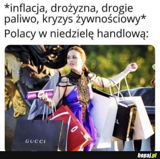 Nie martwcie się, mamy niedziele handlowe