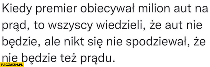 Nikt się nie spodziewał