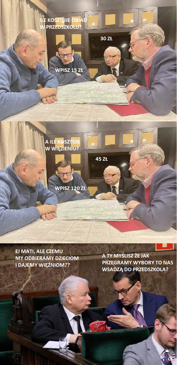 Obiad w przedszkolu vs. w więzieniu