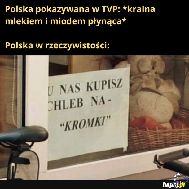 Polska w TVP vs. w rzeczywistości