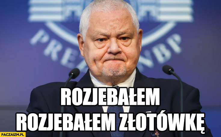 Rozbebałem złotówkę