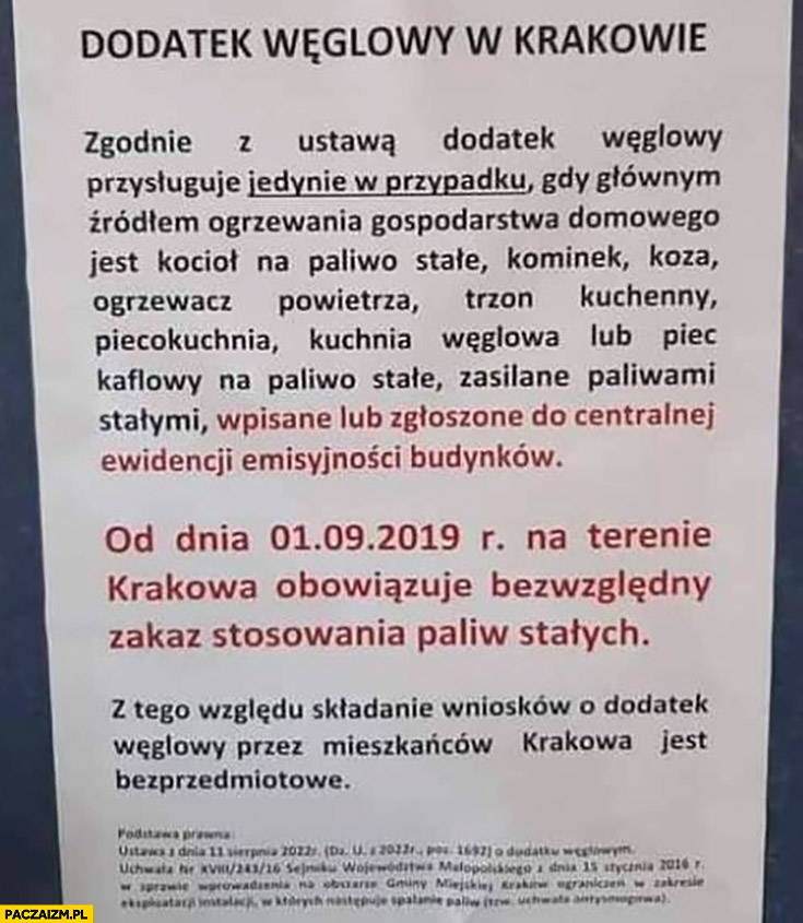 Takie fajne to prawodawstwo, takie bezprzedmiotowe