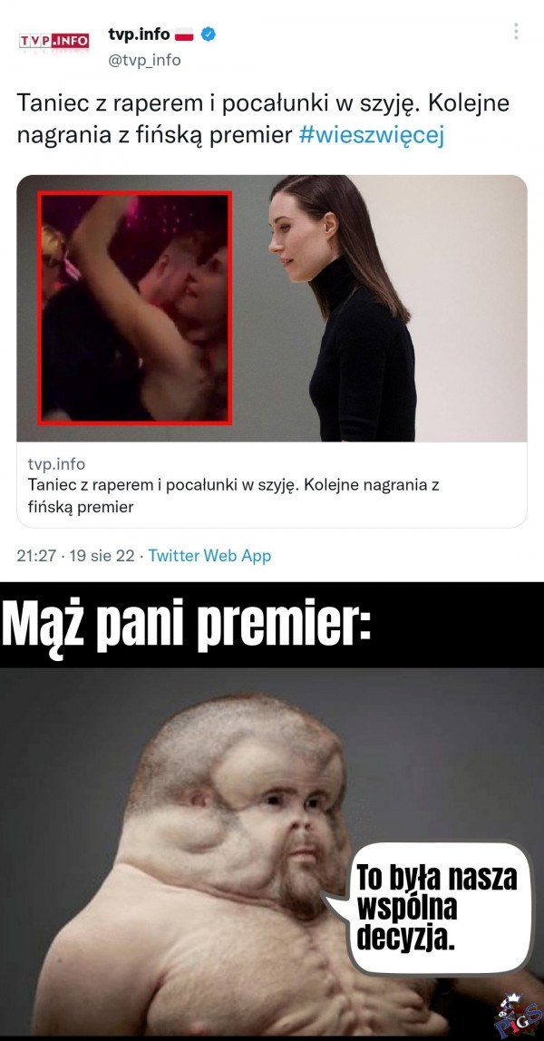 Taniec z raperem i pocałunki w szyję