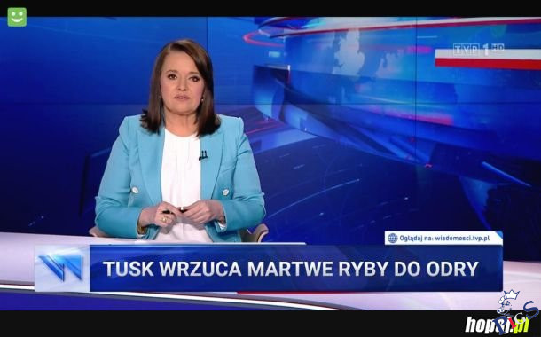 Tusk wrzuca martwe ryby do Odry